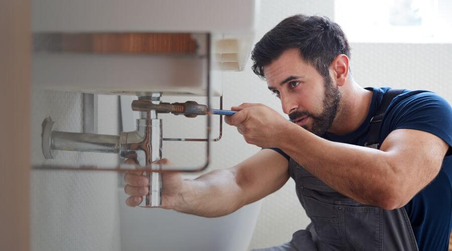 Hot water issue at sink in New Washington, IN